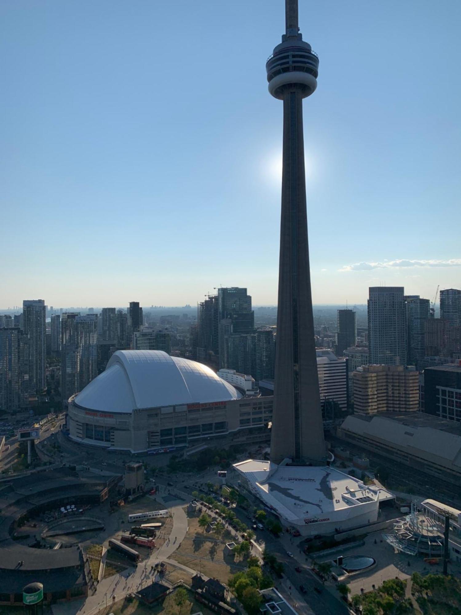 Ferienwohnung Magnificient View Next Cn Tower/Rogers/Union/Mtcc Toronto Exterior foto